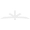 Ekena Millwork Alberta Architectural Grade PVC Gable Bracket, 108"W x 31 1/2"H x 2"D x 6"F, 7/12 Pitch GBP108X32X0206ALB00 - alternate 5